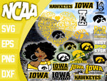 Iowa Hawkeyes svg eps dxf png file, bundle ncaa svg, ncaa svg
