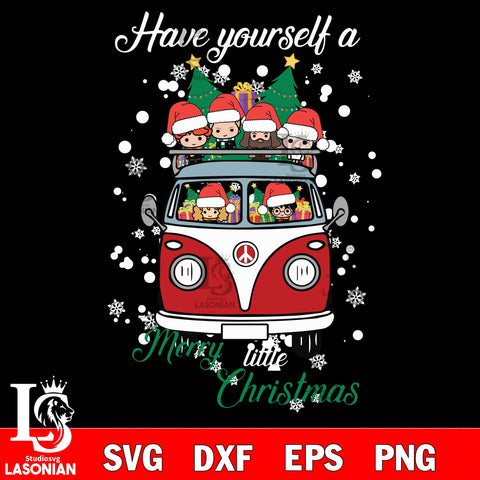 Have yourself a merry little christmas svg, harry potter svg, png, dxf, eps digital file