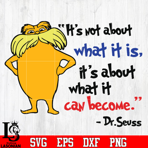 It is not about what it is Svg Dxf Eps Png file
