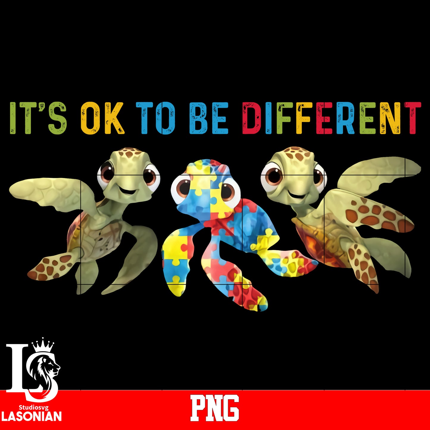 It's Ok To Be Different PNG file
