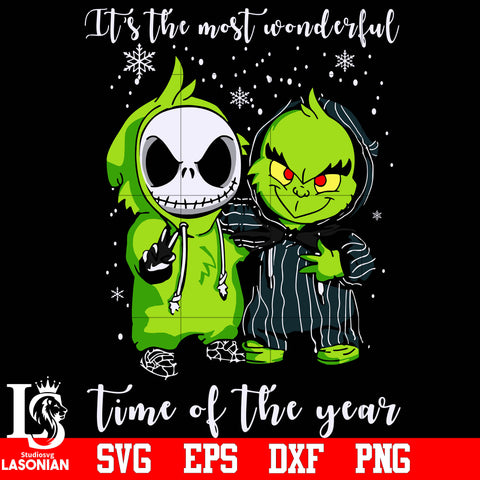 It's The Most Wonderful Time Of The Year svg eps dxf png file