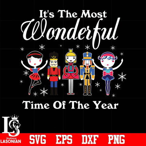 It's the most wonderful time of the year svg, png, dxf, eps digital file NCRM0155