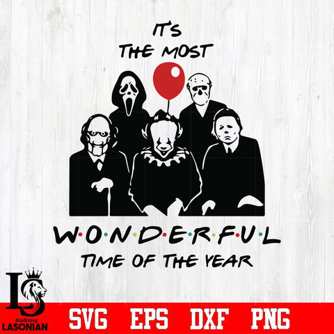It's the most wonderful time of the year svg, png, dxf, eps digital file