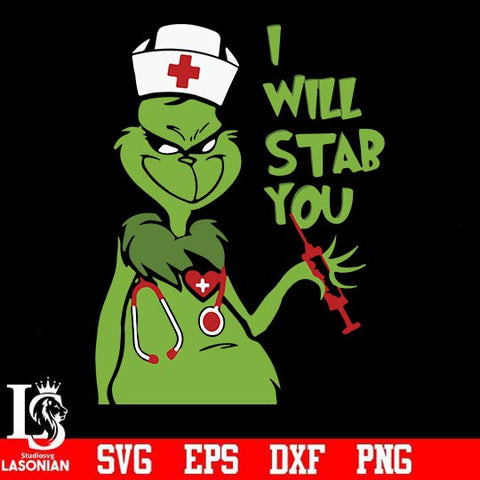 I will stab you svg, png, dxf, eps digital file