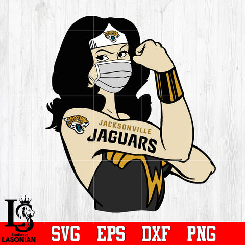 NFL15012035-Jacksonville Jaguars Wonder Woman Svg Dxf Eps Png file