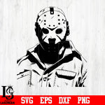 Jason Voorhees Horror movie 2 svg eps dxf png file