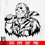 Jason Voorhees svg eps dxf png file