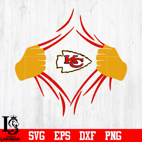 KC Super Logo ,Kansas City Chiefs svg eps dxf png file
