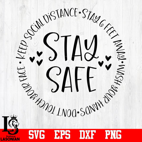 Keep social distance svg, Stay safe svg, Stay inside svg, Wash your hands svg, Social distancing svg,eps,dxf,png file