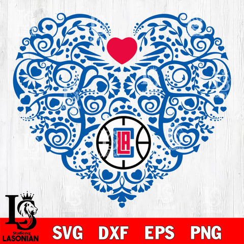 LA Clippers svg eps dxf png file