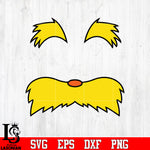 LORAX, place your text here Svg Dxf Eps Png file