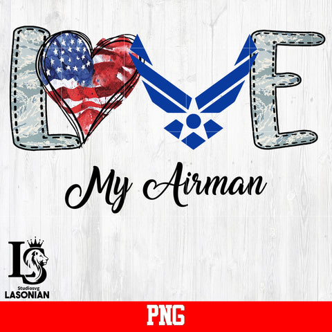 LOVE My Airman PNG file