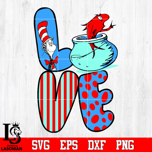 LOVE, Dr. Seuss Read Across America