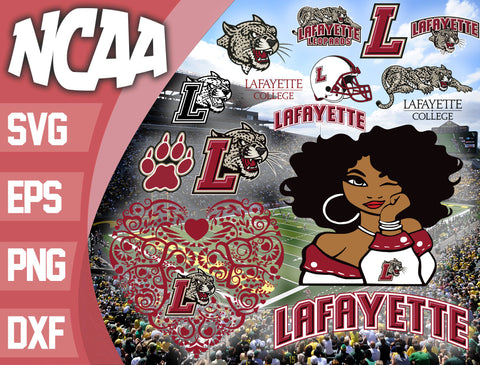 Lafayette Leopards svg eps dxf png file, bundle ncaa svg, ncaa svg
