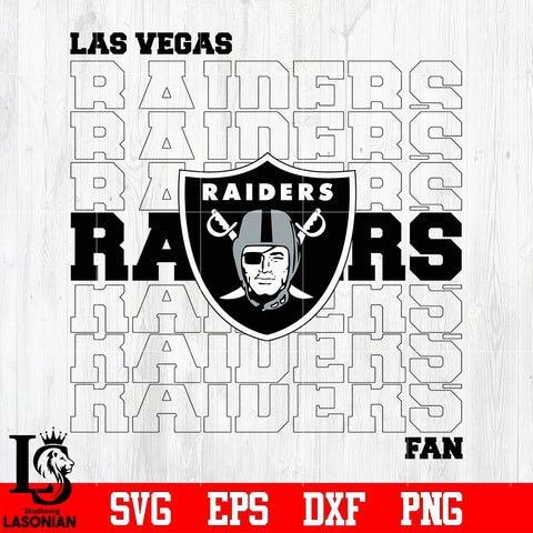 Las Vegas Raiders Fan svg eps dxf png file