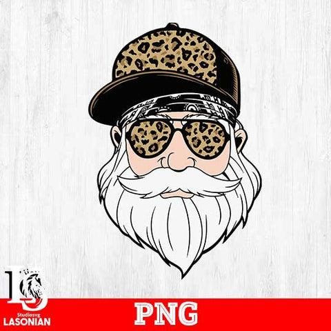 Leopard santa png file