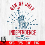 Liberty Enlightening 4th of july 1776 United States Independence Day svg eps dxf png file