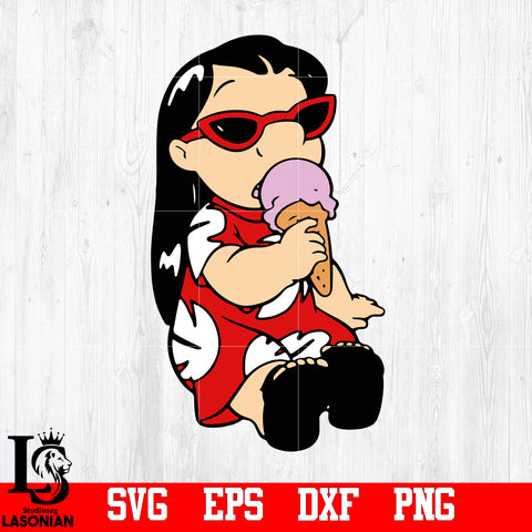 Lilo , Disney svg,eps,dxf,png file