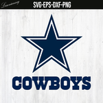Logo Dallas Cowboys SVG file, PNG file, EPS file, DXF file