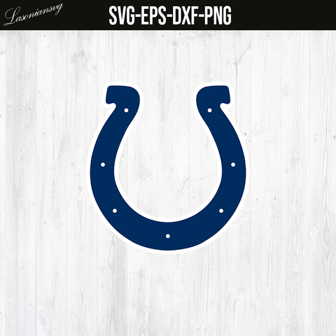 Logo Indianapolis Colts SVG file, PNG file, EPS file, DXF file