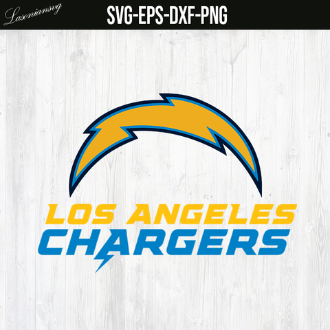 Logo Los Angeles Chargers SVG file, PNG file, EPS file, DXF file