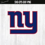Logo New York Giants SVG file, PNG file, EPS file, DXF file