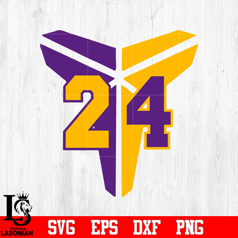 Logo Kobe Bryant, NBA svg eps dxf png file