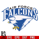 Logo air force falcons 2 svg,dxf,eps,png file
