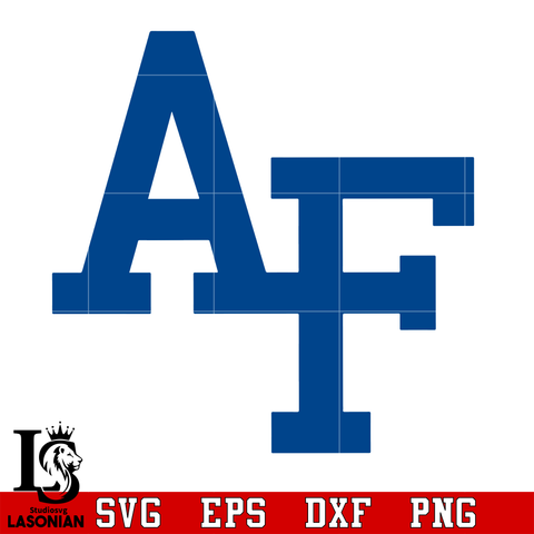 Logo air force falcons svg,eps,dxf,png file