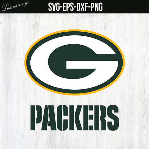Logo green bay packers SVG file, PNG file, EPS file, DXF file
