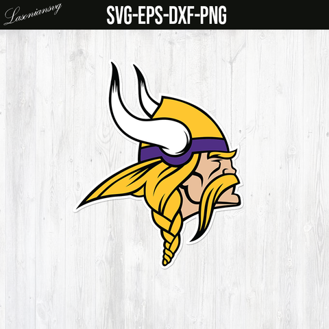 Logo minnesota vikings SVG file, PNG file, EPS file, DXF file