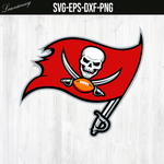 Logo tampa bay buccaneers SVG file, PNG file, EPS file, DXF file