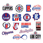 Los Angeles Clippers , NBA Basketball SVG, SVG Files,SVG for cut, Digital Cut Files, NBA SVG