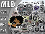 Bundle NHL svg, bundle logo Los Angeles Kings svg dxf eps png file