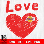 Los Angeles Lakers svg eps dxf png file