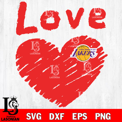 Los Angeles Lakers svg eps dxf png file
