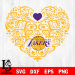 Los Angeles Lakers svg eps dxf png file