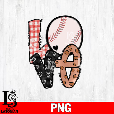 Love Baseball  Png file