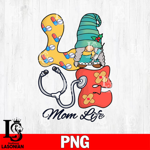 Love Mom Life  Png file