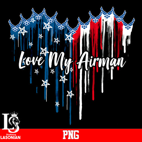 Love My Airman PNG file