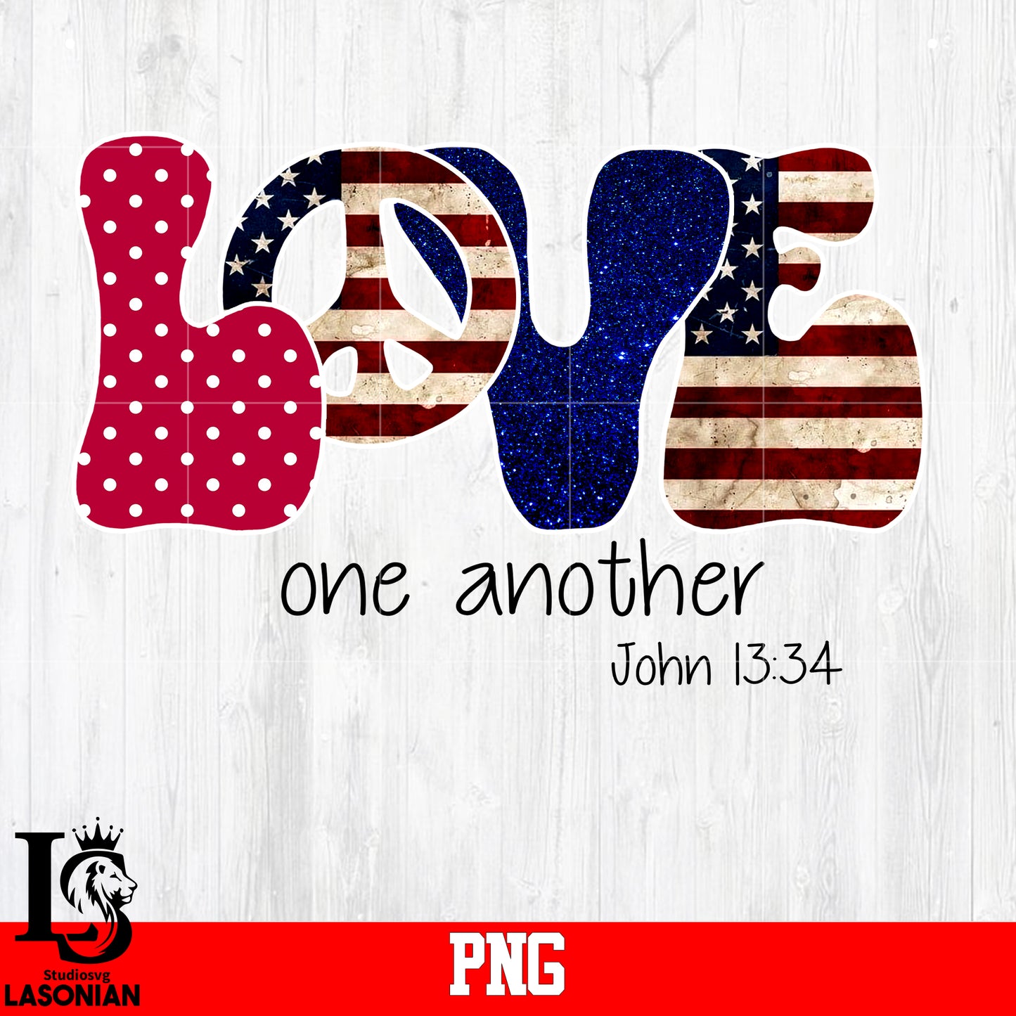 Love One Another john PNG file