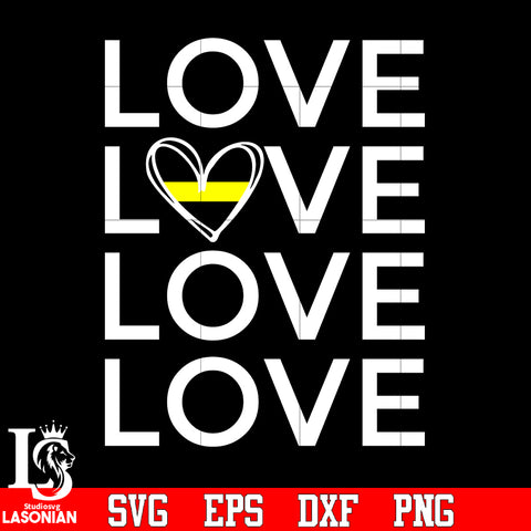 Love, love, love, love Dispatcher svg eps dxf png file