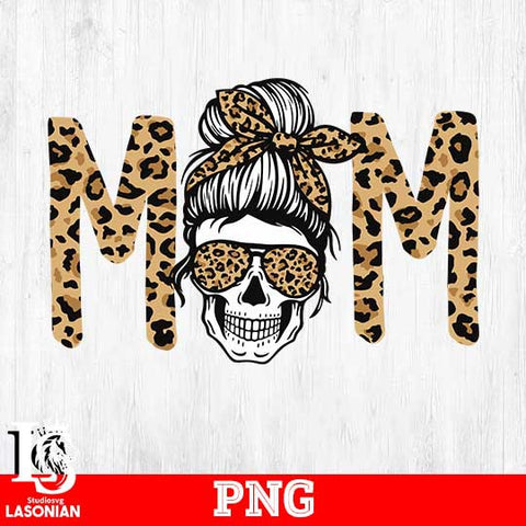 MOM word mom skull png file