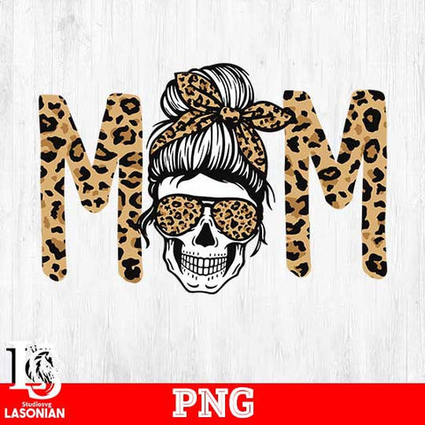 MOM word mom skull png file