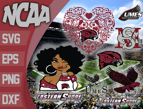 Maryland-Eastern Shore Hawks svg svg eps dxf png file, bundle ncaa svg, ncaa svg