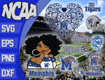 Memphis Tigers svg svg eps dxf png file, bundle ncaa svg, ncaa svg
