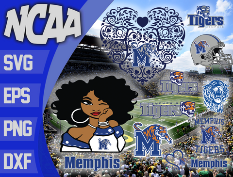 Memphis Tigers svg svg eps dxf png file, bundle ncaa svg, ncaa svg