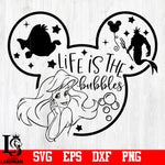Mermaid, The Little mermaid, Ariel,Flounder svg,eps,dxf,png file