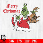 Merry chrismas svg, Grinch svg, png, dxf, eps digital file