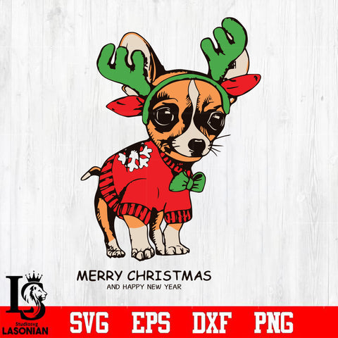 Merry christmas and happy new year svg, christmas svg, png, dxf, eps digital file